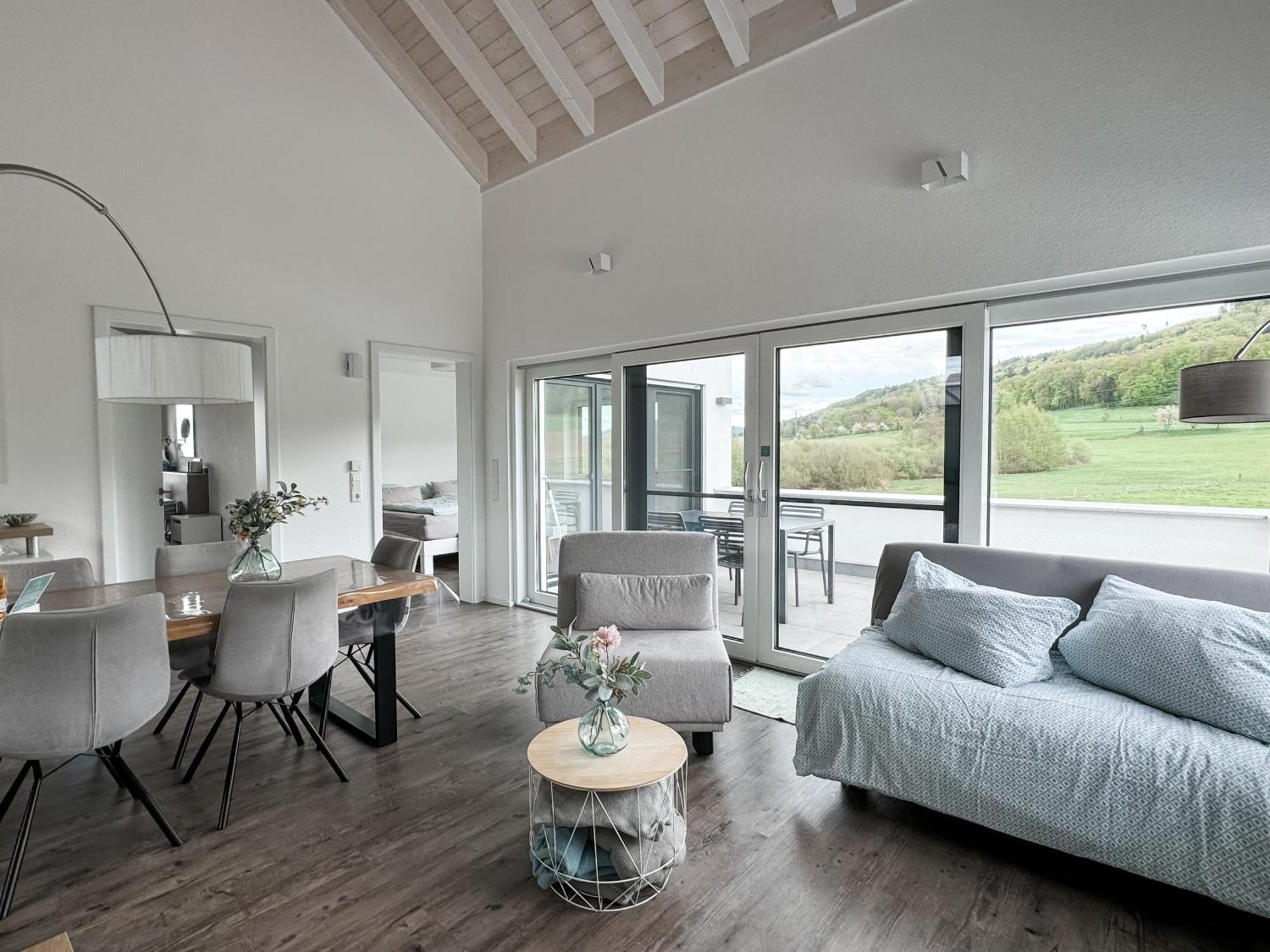 Wunderschoene Helle Wohnung Mit Grosser Dachterrasse Gottmadingen Buitenkant foto